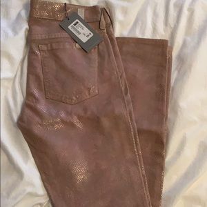 The skinny mauve 7 for all mankind Jean